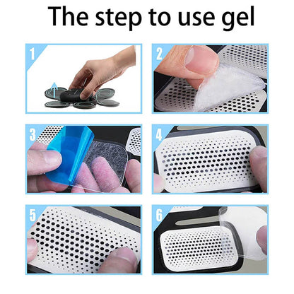 PulseLab Replacement Gel Pads — 12 Pack